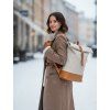 Backpack MANTA BEIGE CARAMEL
