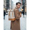Rucksack MANTA BEIGE CARAMEL